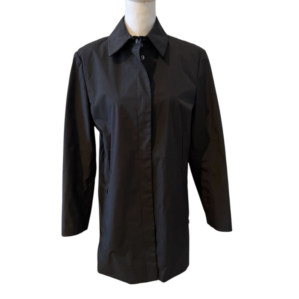 ESPRIT Mid Length Trench Rain Coat Black 10